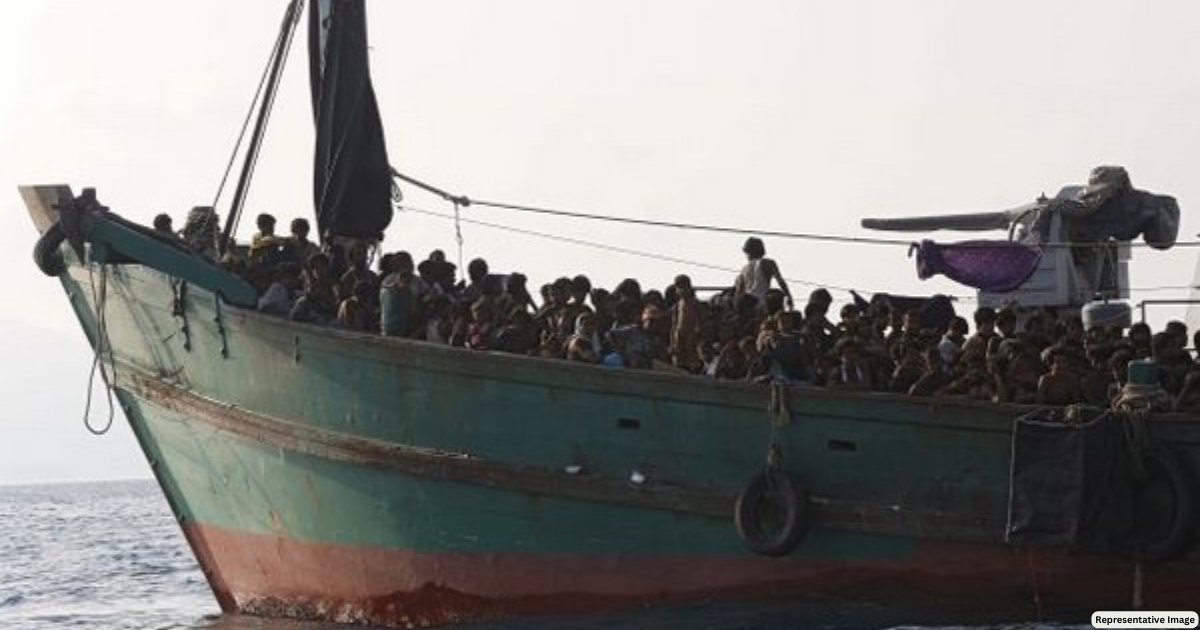 Boat adrift at sea for weeks carrying Rohingya refugees reaches Indonesia's Aceh